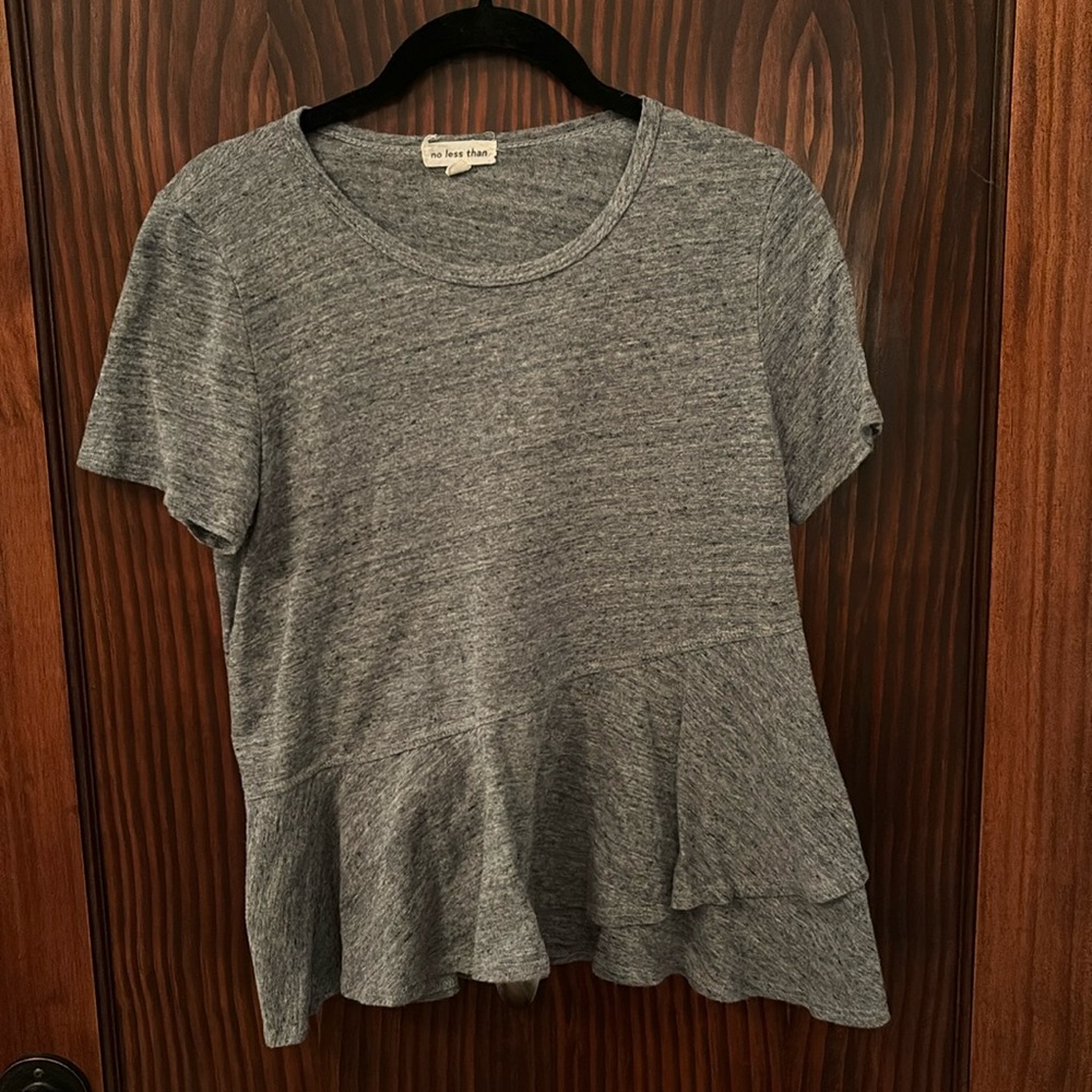Gray blouse